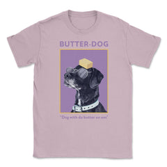 Butter-Dog Funny Dog with da butter on head Meme Design graphic
