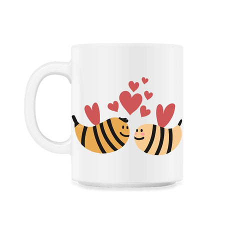 Bee my Valentine Funny Humor T-Shirt 11oz Mug