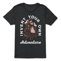 Steampunk Invent Your Own Adventure Steampunk Anime Girl product - Premium Youth Tee - Black