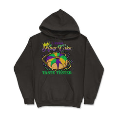 Mardi Gras Official King Cake Taste Tester Funny design - Hoodie - Black