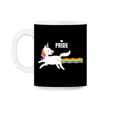 Rainbow Unicorn Gay Pride Month t-shirt Shirt Tee Gift 11oz Mug