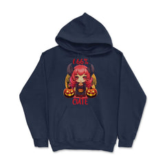 666% Cute Chibi Girl Devil Halloween product - Hoodie - Navy