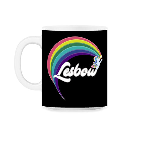 Lesbow Rainbow Unicorn Color Gay Pride Month t-shirt Shirt Tee Gift