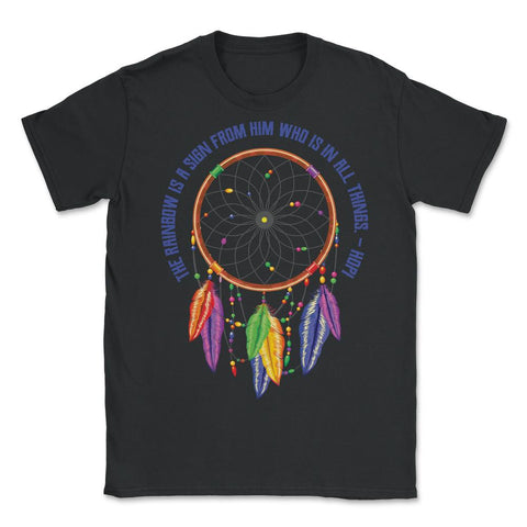 Dreamcatcher Native American Tribal Native Americans graphic - Unisex T-Shirt - Black