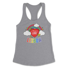 Lesbow Rainbow Heart Gay Pride Month t-shirt Shirt Tee Gift Women's