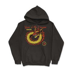 Chinese New Year 2024 Year of The Dragon Design graphic - Hoodie - Black
