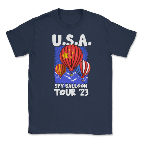 Spy Balloon Tour 2023 February 4th, 2023,Spy Balloons Funny design - Navy