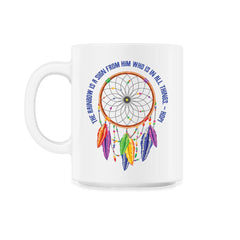 Dreamcatcher Native American Tribal Native Americans graphic - 11oz Mug - White