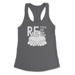 Recycle Reuse Renew Rethink Earth Day Environmental product Women's - Dark Grey