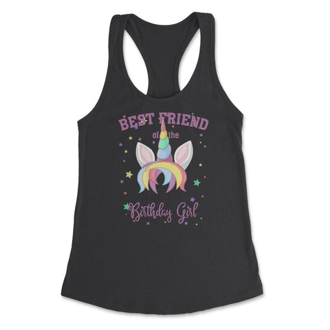 Best Friend of the Birthday Girl! Unicorn Face print Gift Women's