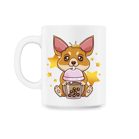 Boba Tea Bubble Tea Cute Kawaii Chihuahua Gift design 11oz Mug