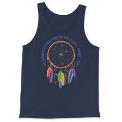 Dreamcatcher Native American Tribal Native Americans graphic - Tank Top - Navy