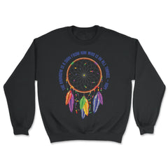 Dreamcatcher Native American Tribal Native Americans graphic - Unisex Sweatshirt - Black