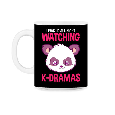 Cute Panda K-Drama Funny Korean graphic 11oz Mug