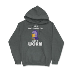 Funny Book Lover Reading Humor I'm A Book Dragon Not A Worm design - Dark Grey Heather