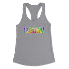Lesbow Rainbow Word Gay Pride Month 2 t-shirt Shirt Tee Gift Women's