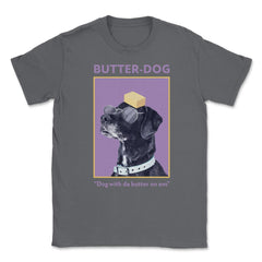 Butter-Dog Funny Dog with da butter on head Meme Design graphic