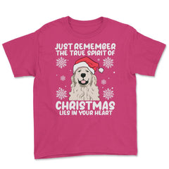 Just Remember True Spirit of Christmas Lies in Your Heart graphic - Heliconia