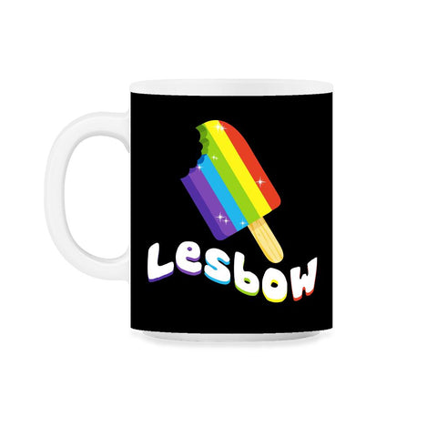 Lesbow Rainbow Ice cream Gay Pride Month t-shirt Shirt Tee Gift 11oz