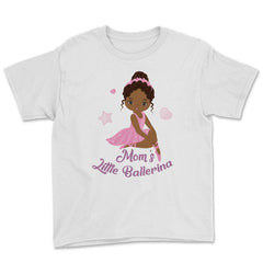 African American Ballerina Dancer Sitting in Pink Tutu product Youth - White