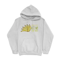 Bananas are My Spirit Fruit Funny Humor product Hoodie - White