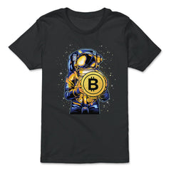 Bitcoin Astronaut Theme For Crypto Fans or Traders Gift product - Premium Youth Tee - Black