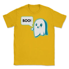 Ghost of disapproval Funny Halloween Unisex T-Shirt - Gold