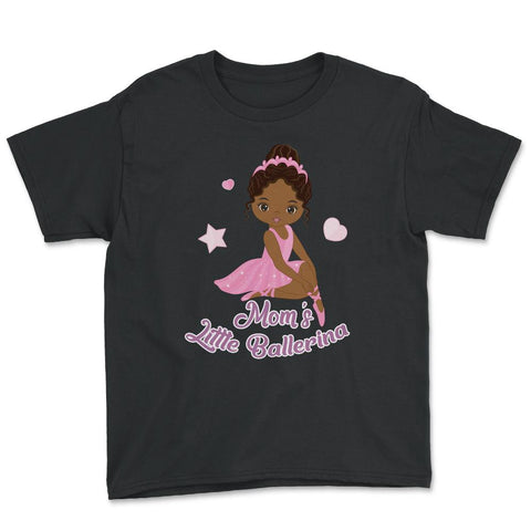 African American Ballerina Dancer Sitting in Pink Tutu product Youth - Black