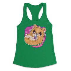 Boba Tea Bubble Tea Cute Kawaii Hamster Gift product Women's - Kelly Green