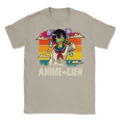 Halloween Cute Anime Alien Cosplay Manga Character Gift Unisex T-Shirt - Cream