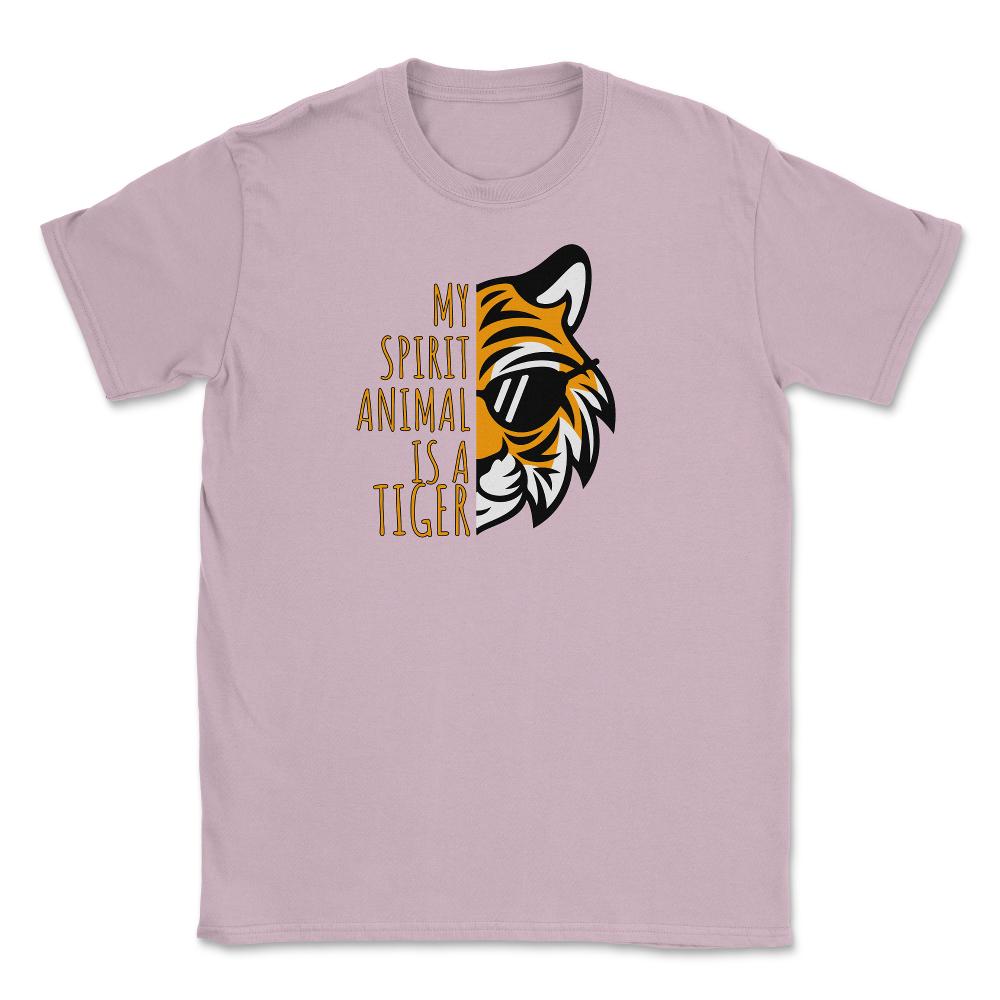 My Spirit Animal is a Cool Tiger Funny Weird graphic Unisex T-Shirt