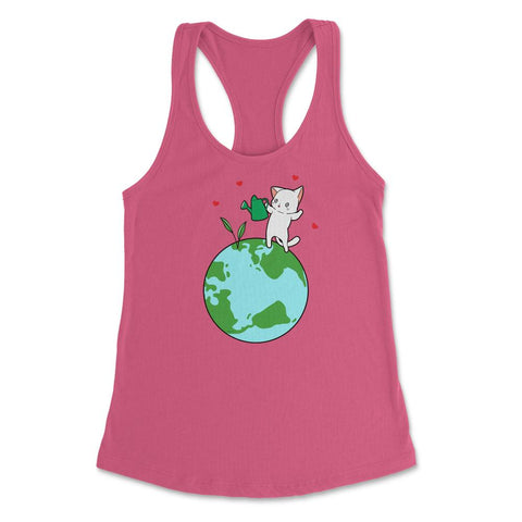 Plant a Tree Earth Day Cat Funny Cute Gift for Earth Day graphic