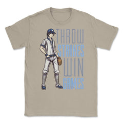 Pitcher Throw Strikes Win Games Baseball Player Pitcher product - Cream
