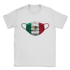 Stay Strong Stay Safe Mexican Flag Mask Solidarity Awareness design