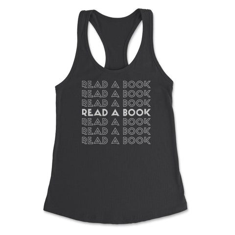 Funny Read A Book Librarian Bookworm Reading Lover print Women's - Black