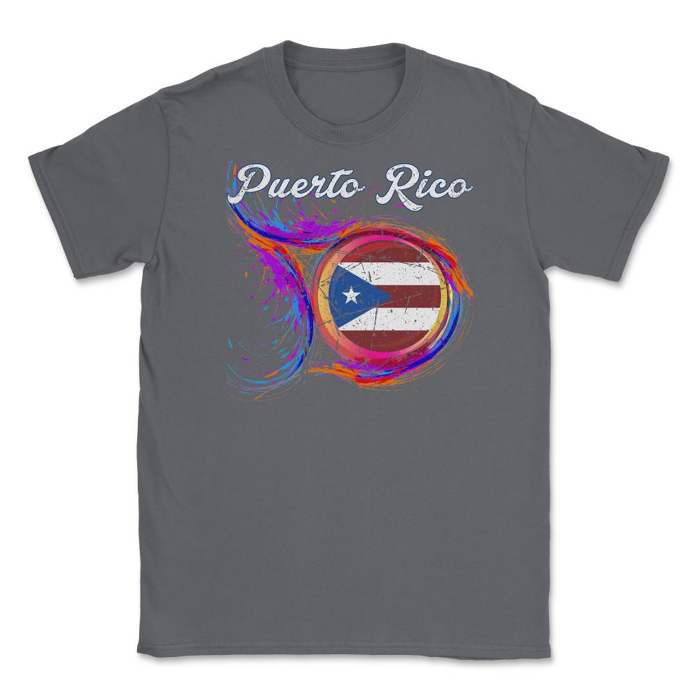 Puerto Rico Flag Gay Holi Greeting Vintage Boricua print Unisex