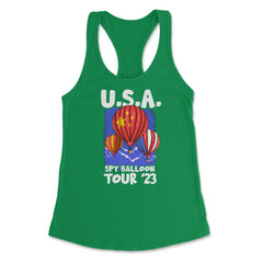 Spy Balloon Tour 2023 February 4th, 2023,Spy Balloons Funny design - Kelly Green