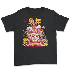 Chinese New Year of the Rabbit 2023 Dragon Costume design - Youth Tee - Black