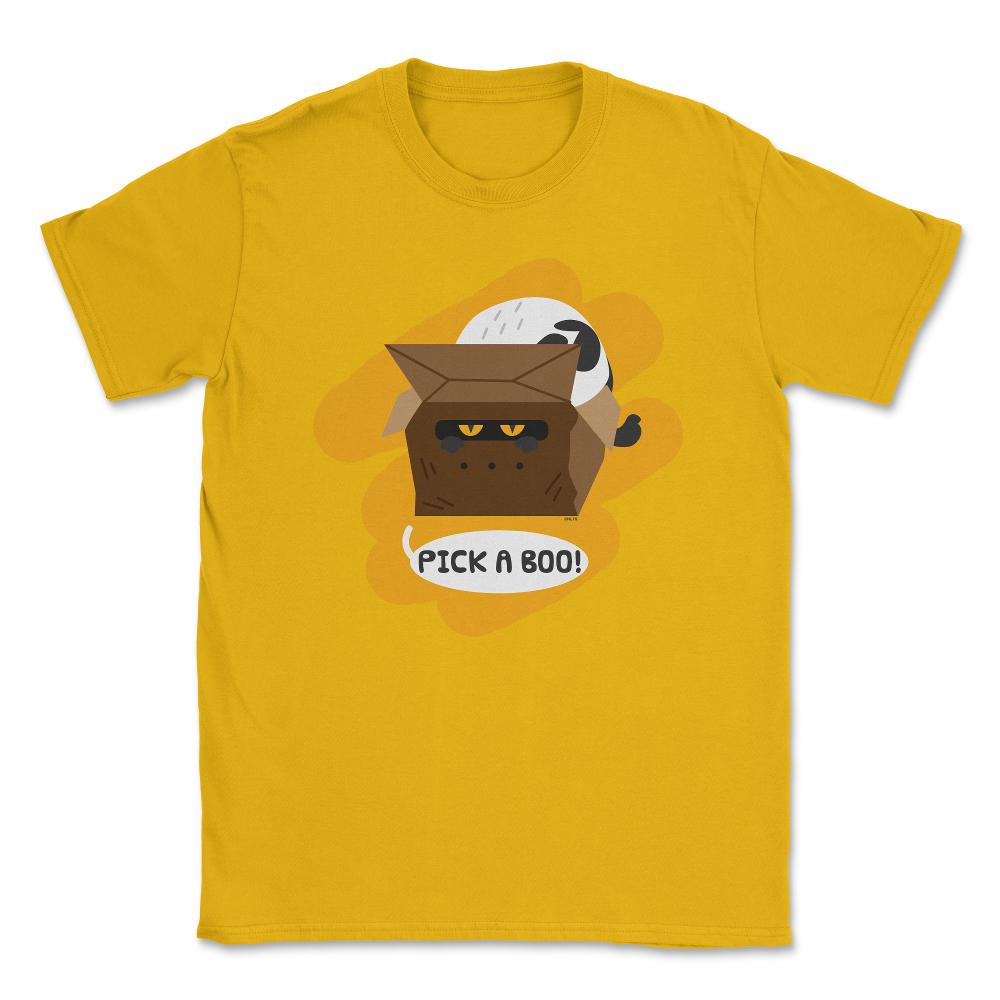 Pick a Boo! Cat t-shirt Unisex T-Shirt