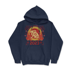 Chinese New Year The Year of the Rabbit 2023 Chinese product - Hoodie - Navy