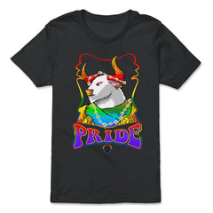 Gay Zodiac LGBTQ Zodiac Sign Taurus Rainbow Pride graphic - Premium Youth Tee - Black