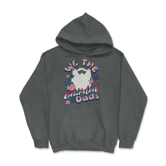 We The Bearded Dads 4th of July Independence Day design Hoodie - Dark Grey Heather