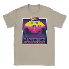 I Love the Smell of BBQ Funny Vaporwave Metaverse Look product Unisex - Cream