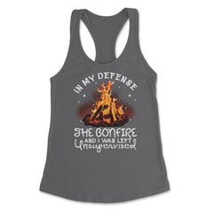 Bonfire In My Defense the Bonfire & I Was Left Unsupervised design - Dark Grey