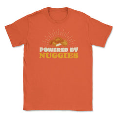 Power By Nuggies Retro Vintage Chicken Nuggets Hilarious graphic