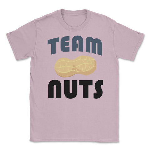 Funny Team Nuts Baby Boy Gender Reveal Announcement Humor print - Light Pink