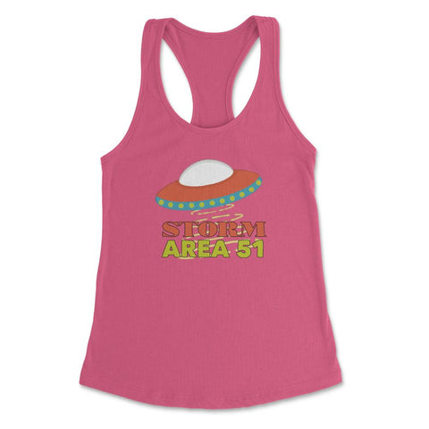Storm Area 51 Funny UFO print - Storm Area 51 by ASJ graphic Women's
