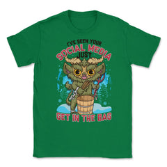 I’ve Seen Your social media Just Get in the Bag Fun Krampus product - Green
