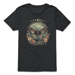 Cottage Core Butterfly With Flower Nature Lover Product design - Premium Youth Tee - Black