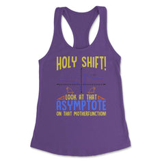 Holy Shift Look at the Asymptote Math Funny Holy Shift Math design - Purple